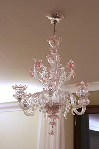 Chandelier installed in the convent Mater Ecclesiae